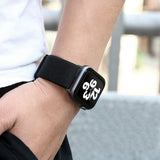 Scrunchie Watch Band for Apple Watch 6 Band 40mm 44mm 38mm 42mm for Iwatch Series 5 4 3 SE Elastic Nylon Bracelet Adjustable