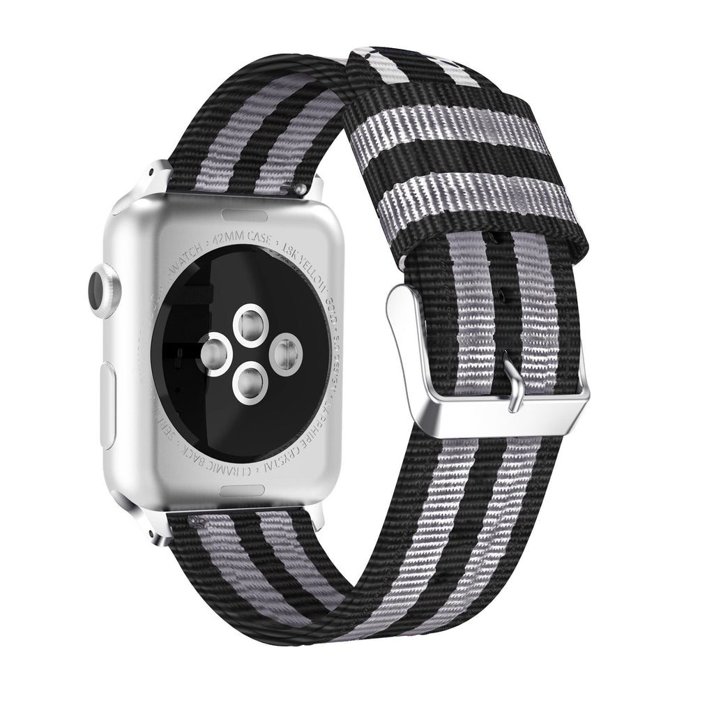 Nylon Watchband For Apple Watch Bands Series 6 5 4 SE 40mm 44mm Sports Breathable Bracelet For iWatch Band 6 5 3 38mm 42mm Strap