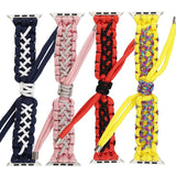 Weave rope watchband for apple watch band SE 6 5 4 40mm 44mm nylon belt bracelet bands for iWatch Strap series 4 3 2 38mm 42mm