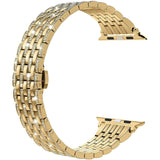 Luxury Diamond Strap for Apple Watch Band 6 44mm 40mm 38mm 42mm Stainless steel Bracelet for iWatch series SE 6 5 4 3 Wristbands