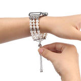 Fashion Pearl Strap Correa Apple Watch Bracelet Band