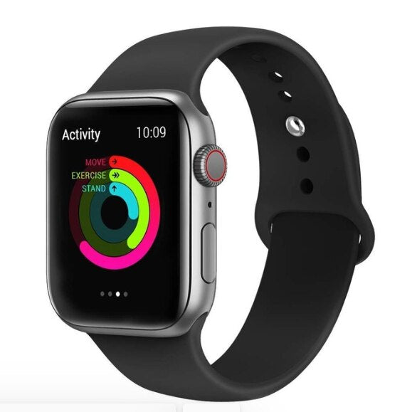 Band for Apple Watch 5 4 3 2 1 42MM 38MM soft Breathable strap Silicone Sports bands for Nike+ Iwatch series 5 4 3 40mm 44mm