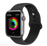 Band for Apple Watch 5 4 3 2 1 42MM 38MM soft Breathable strap Silicone Sports bands for Nike+ Iwatch series 5 4 3 40mm 44mm