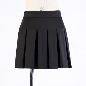 Mini Pleated Women Casual High Waist A Line Short Skirts Korean Style Egirl Aesthetic Kawaii Bottoms
