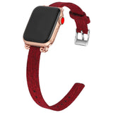 Canvas Women's nylon Strap for iWatch Series 6 3 38/42mm Belt Wristband Bracelet for Apple Watch Band 6 SE 5 4 40/44mm Watchband