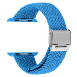 Adjustable elastic nylon Apple Watch Bands 44mm 40mm 38mm 42mm, iWatch Bands for Women Men, Adjustable Braided Solo Loop