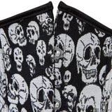 Women Sexy Gothic Skull Print Underbust Corset Burlesque Waist Cincher Body Shaper Corset Bustier Lingerie Top Plus Size Korsett
