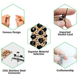 Dressy Straps Replacement for Apple Watch Bands 5 Bracelet iWatch Series 44mm 40mm Band Strap Woman Bling Accessories Black Bead