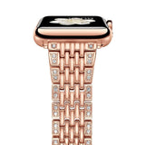 women Diamond Bracelet for Apple Watch 38mm 40mm 42mm 44mm Metal Wrist band stainless Stella strap for iWatch Series 5/4/3/2/1