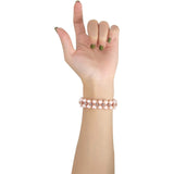 Stainless steel Pearl Bracelet For Apple Watch Band 6 5 4 40/44mm Diamond Women's Jewelry Strap For iWatch Series 3 38/42mm Band