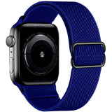 Scrunchie Watch Band for Apple Watch 6 Band 40mm 44mm 38mm 42mm for Iwatch Series 5 4 3 SE Elastic Nylon Bracelet Adjustable