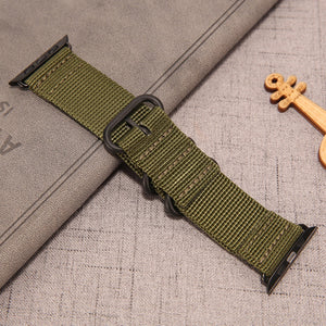 Strap for Apple watch band 5 4 3 44mm 40mm correa iwatch band 42mm 38mm Sport Nylon wrist Bracelet belt Apple watch Accessories