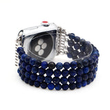 Fashion Jewelry Watch Strap for Iwatch 5 4 3 Bracelet Bead String Wristband Replacement Apple Watchband Women Girl Wriststrap