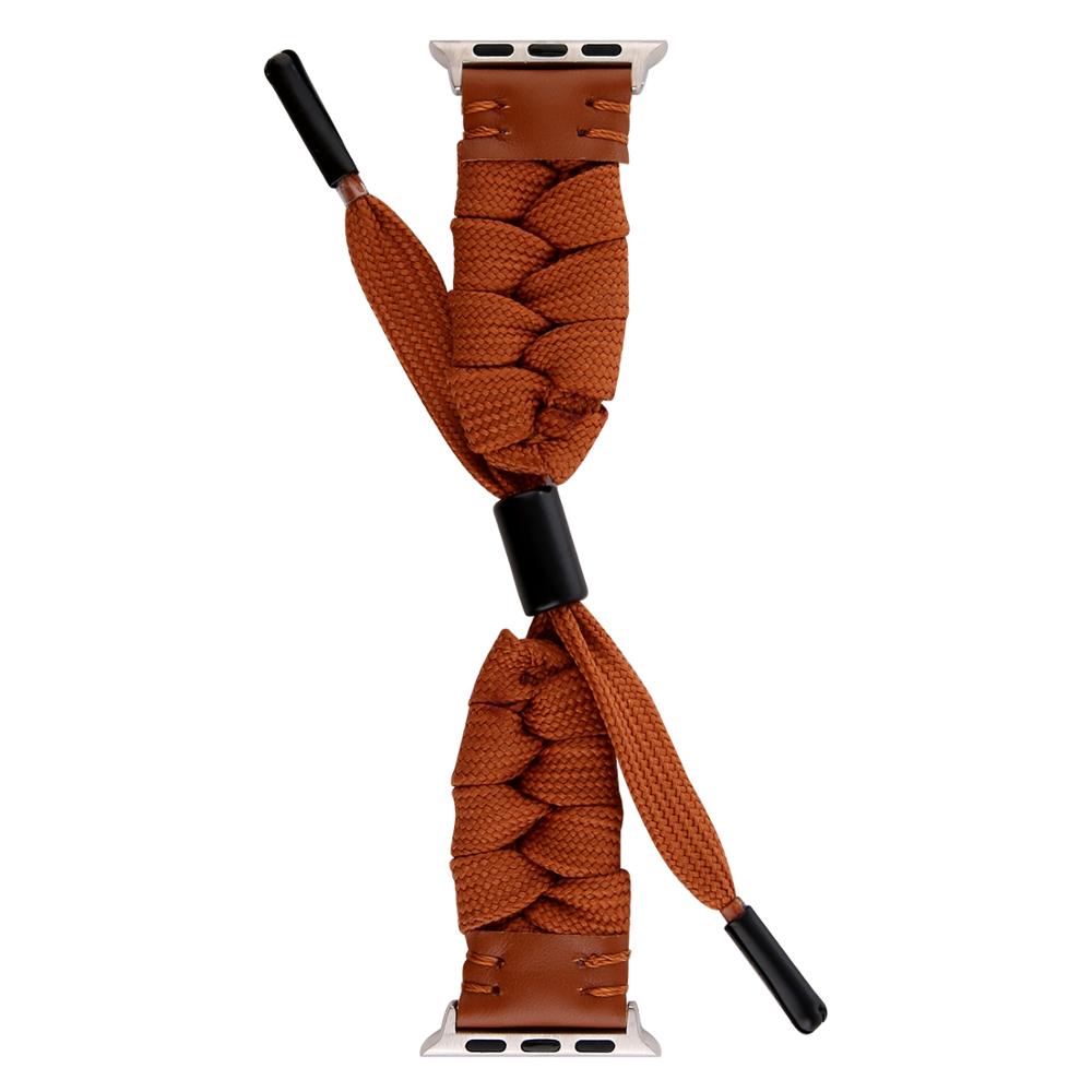 Strap for Apple Watch Band series 1/2/3 42mm 38mm WristBand Bracelet for iwatch 4/5 40mm 44mm Outdoor Sports Woven Nylon Rope