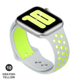 Band for Apple Watch 5 4 3 2 1 42MM 38MM soft Breathable strap Silicone Sports bands for Nike+ Iwatch series 5 4 3 40mm 44mm