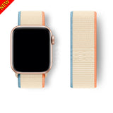 Nylon Loop Strap For Apple Watch 6/SE/5/4 42MM 44MM Band Replacement Wristband For iwatch 3/2/1 38MM 40MM Bracelet Accessories
