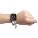 Diy Women Watch Strap For Apple Watch 5 4 Band 44mm Iwatch Bead Bands 42mm Accessories 40mm Series 3 2 Bracelet 38mm Watchband
