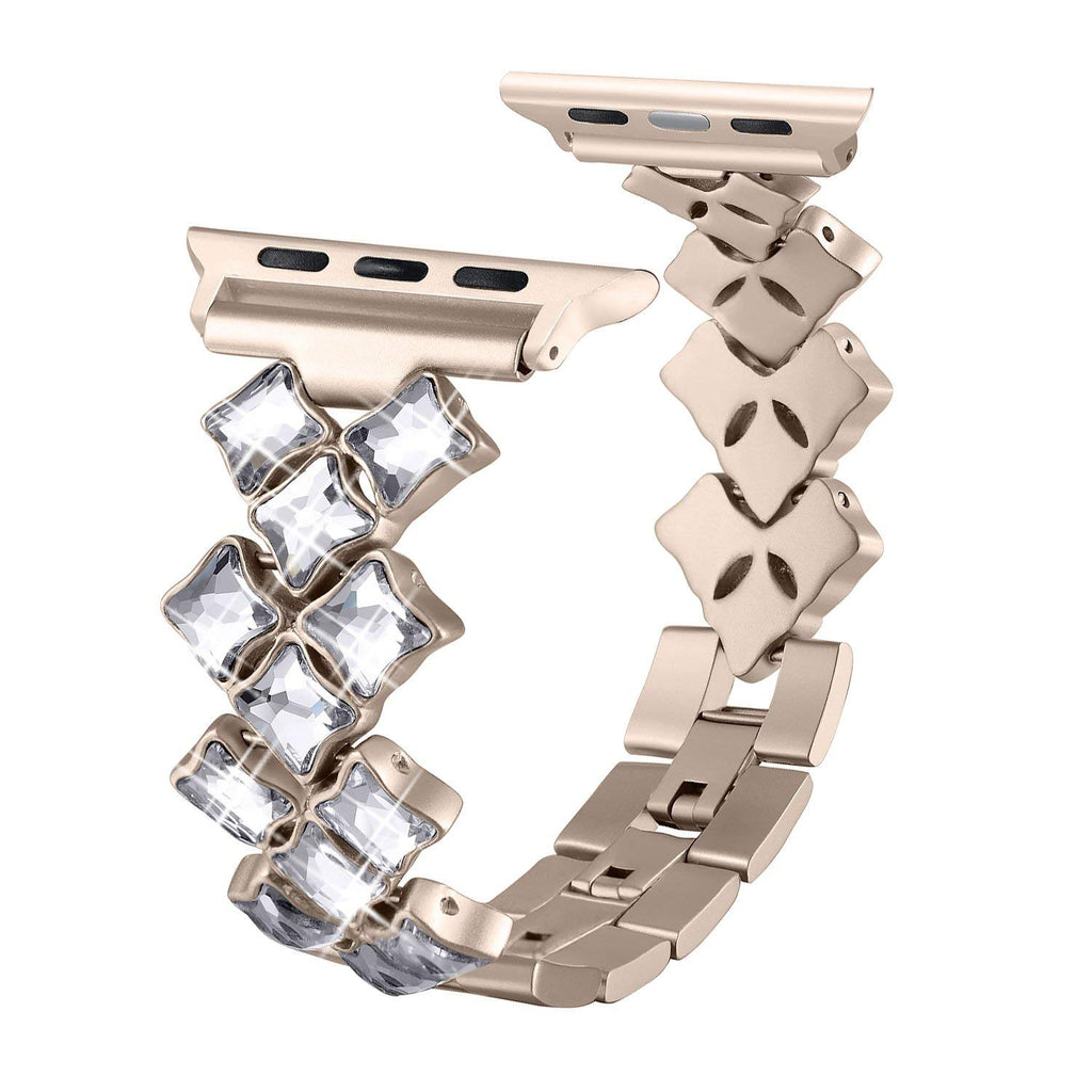 Apple Watch Band Women Diamond Bracelet Stainless Steel strap
