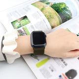 Soft And Comfortable Nylon Loop Elastic Buckle Apple Watch Band 38mm 42mm Series 6 Se 543 2 1 For Iwatch Strap Nylon Braid 44mm