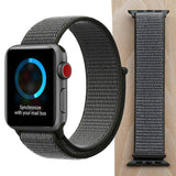 High Quality Nylon Sport Loop Replacment for Apple Watch band 44mm Series 5 4 3 2 1 Breathable Woven Strap 42mm iwatch 40mm 38mm