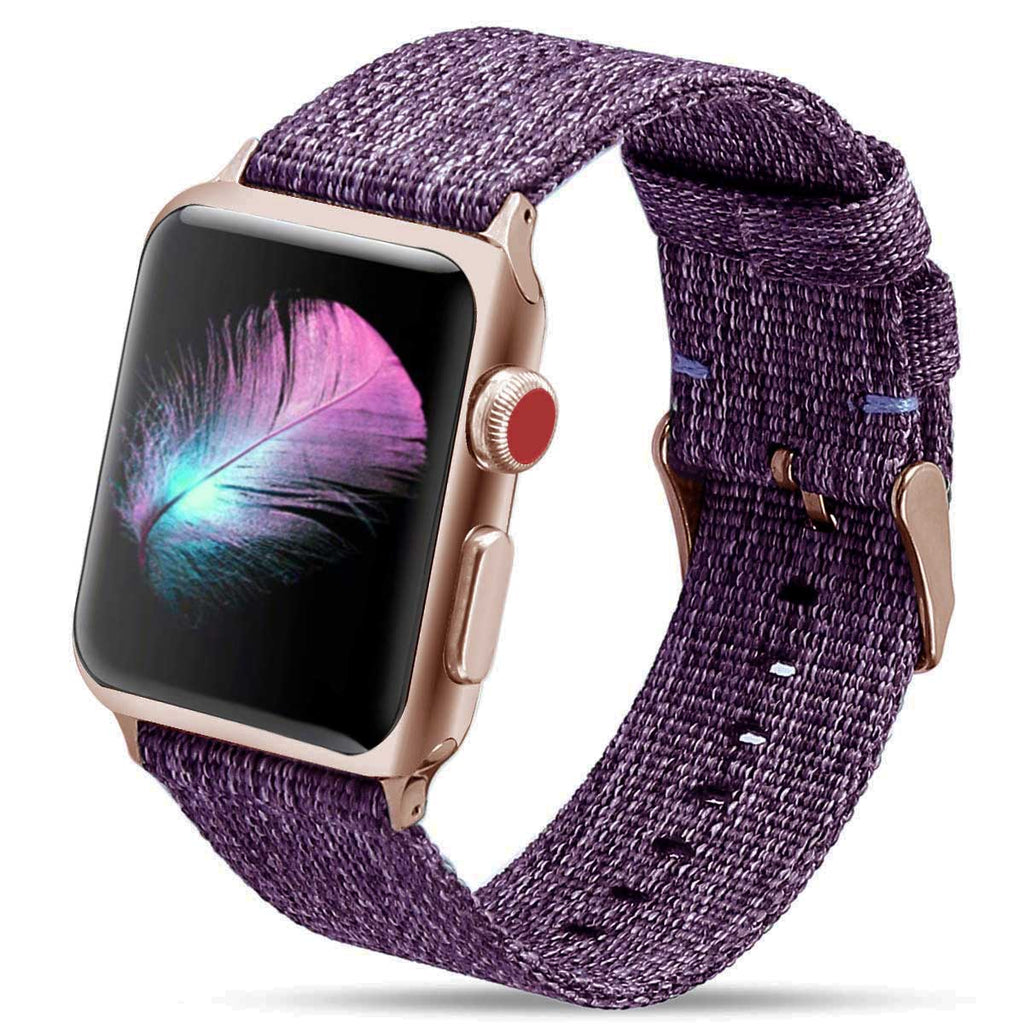 Strap For Apple Watch Band Series 6 5 4 3 42mm 38mm Nylon Breathable watchband for iWatch SE Band Sport Loop series4 40mm 44mm