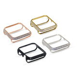 Luxury Diamond Case+Stainless Steel strap For Apple Watch