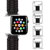 Nylon watchbands for apple watch band 44mm 40mm apple watch 4 5 sports Bracelet strap for iWatch 1 2 3 38mm 42mm accessories