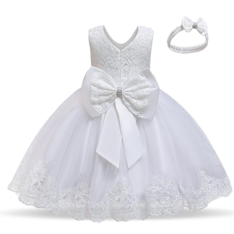 Baby Girls Christmas Dress 3 6 9 12 18 24 Months Toddler Newborn Lace Princess Dress
