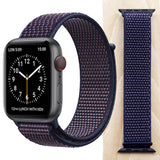 High Quality Nylon Sport Loop Replacment for Apple Watch band 44mm Series 5 4 3 2 1 Breathable Woven Strap 42mm iwatch 40mm 38mm