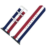 Nylon Watchband for Apple Watch Band Series 6 se/5/4/3/2/1 Sport Belt Watch Bracelet 40/38 mm 42mm/44mm Strap for iwatch Band