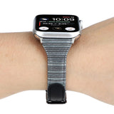 Band For Apple Watch Series 5/4/3/2/1 38mm 42mm 40mm 44mm Leather Breathable Bracelet wrist Strap Sport Loop for iwatch series
