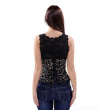 Women Gothic Skull Print Overbust And Underbust Corset Waist Trainer Body Shaper Slim Corset Sexy Bustier Lingerie Top Plus Size