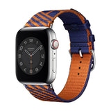 Nylon braid Jumping Single Tour Strap for iWatch 38mm 42mm sports band for Apple Watch 40mm 44mm bracelet 6 SE 5 4 321 Series