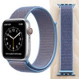 High Quality Nylon Sport Loop Replacment for Apple Watch band 44mm Series 5 4 3 2 1 Breathable Woven Strap 42mm iwatch 40mm 38mm