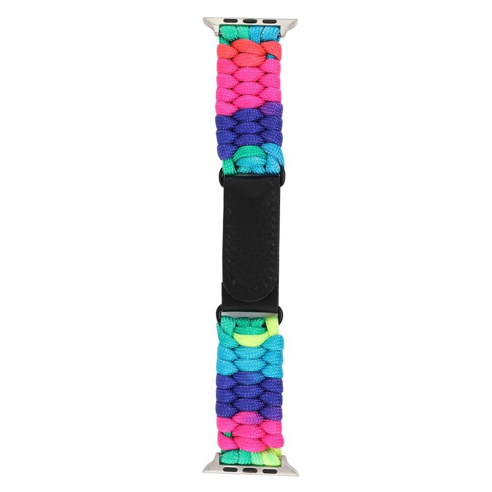 nylon Weave Band for apple watch strap 6 SE 5 4 44mm 40mm Breathable Bracelet Belt for iWatch Bands 6 SE 3 2 38mm 42mm watchband