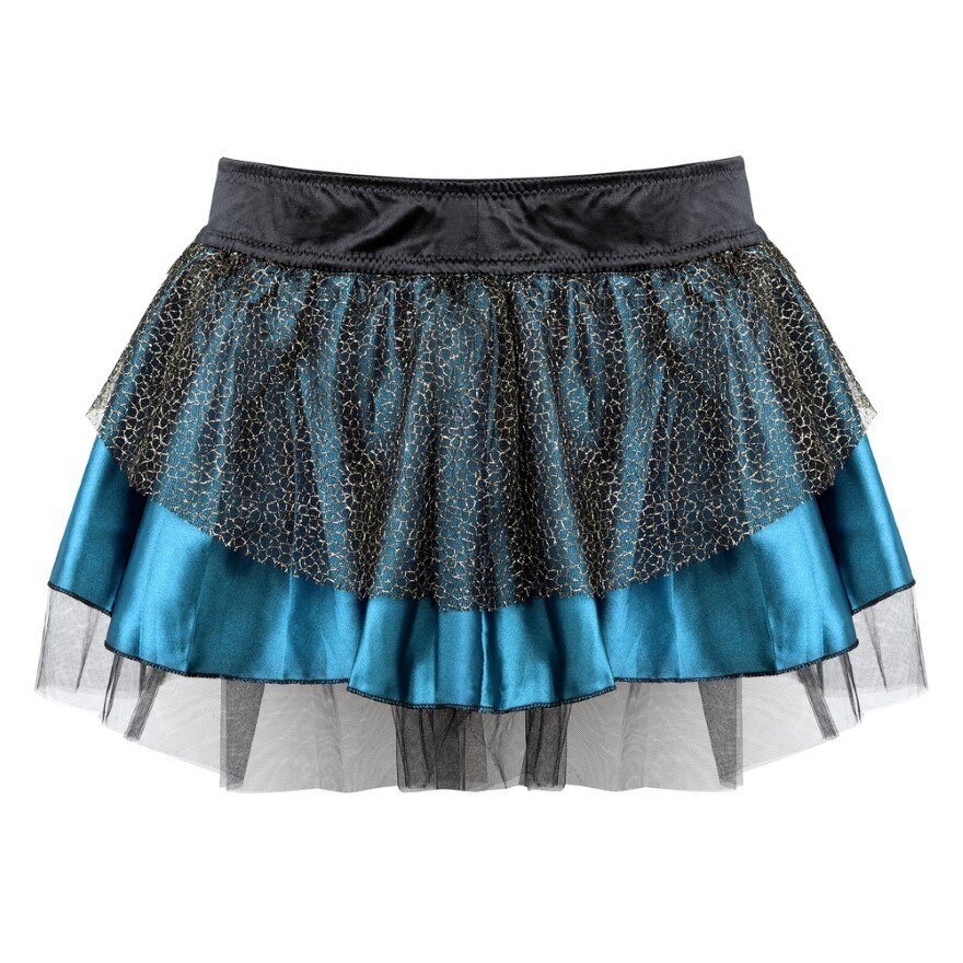 Women Sexy Peacock Feathers Embroidery Overbust Corset Bustier Lingerie Top With Mesh Mini Skirt Set Burlesque Corset Dress