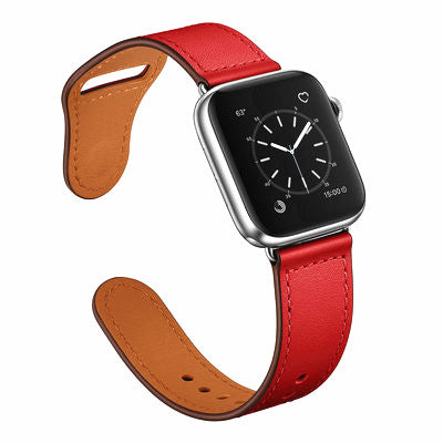 Leather Strap Pulseira Apple Watch Band Correa Bracelet Watchband