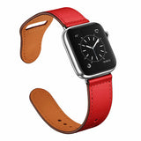 Leather Strap Pulseira Apple Watch Band Correa Bracelet Watchband