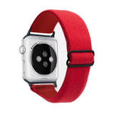 Nylon Strap For Apple Watch Strap 44/40/42/38mm Bohemia Braid Adjustable Elastic Band Bracelet iWatch Series 6 SE 5 4 3 2 1
