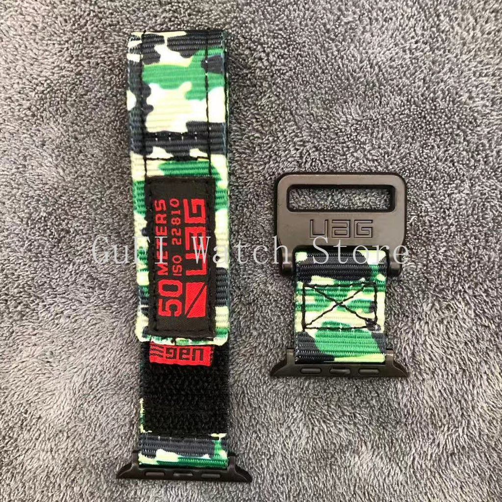 nylon sport watch band for Apple watch 6 se 5 4 40mm 44mm loop strapwatchbands for iwatch 5 6 2 3 38mm 42mm bracelet wristbelt