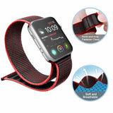 Velcro Sport Loop strap For Apple Watch bands 45mm 42mm 38mm iwatch series 7 6 5 4 3 2 44mm 41mm 40mm Accessorie Soft Nylon bracelet Replacement