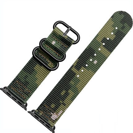 New Bohemian Nylon Band For Apple Watch 38mm 40mm 42mm 44mm Nylon Strap Apple iWatch Band Series 3 4 5 6 Sports National Pattern