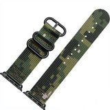 New Bohemian Nylon Band For Apple Watch 38mm 40mm 42mm 44mm Nylon Strap Apple iWatch Band Series 3 4 5 6 Sports National Pattern