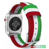 Nylon strap For Apple Watch 5 4 band 44mm/42mm iwatch 3 band 40mm/38m pulseira woven canvas wrist bracelet belt watch Accessories