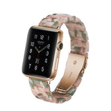 Resin strap for apple watch band 42mm 38mm 40mm 44mm correa pulseira watch band for iwatch Bracelet series 5 4 3 2 1 watchband