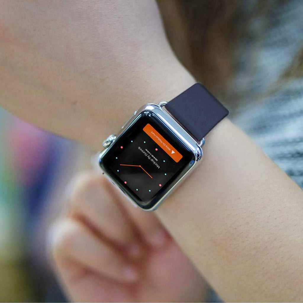 Leather loop bracelet Modern Buckle Band For Apple Watch Series 5 4 40mm/44mm bracelet strap for iWatch Series 3/2/1 38mm/42mm