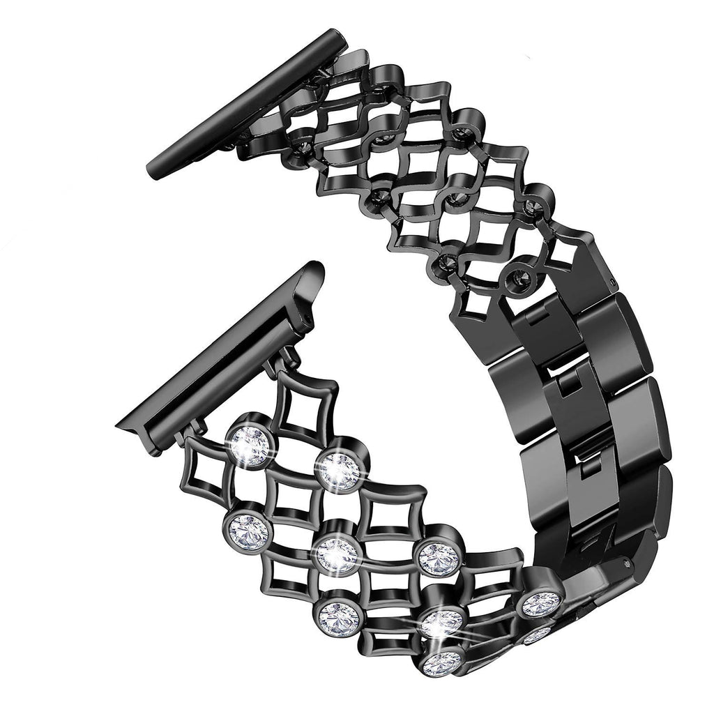 women Diamond watch Band for apple Watch 38mm 42mm 40mm 44mm Stainless Steel strap iwatch Series 5 4 3 2 1 Wrist band Bracelet