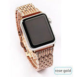 Bling strap for Apple watch band 40mm 44mm iWatch band 38mm 42mm Diamond stainless steel bracelet Apple watch series 6 5 4 3 se