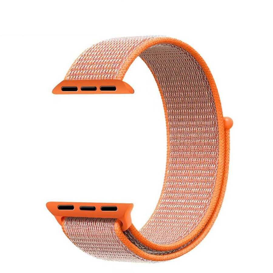 Velcro Sport Loop strap For Apple Watch bands 45mm 42mm 38mm iwatch series 7 6 5 4 3 2 44mm 41mm 40mm Accessorie Soft Nylon bracelet Replacement