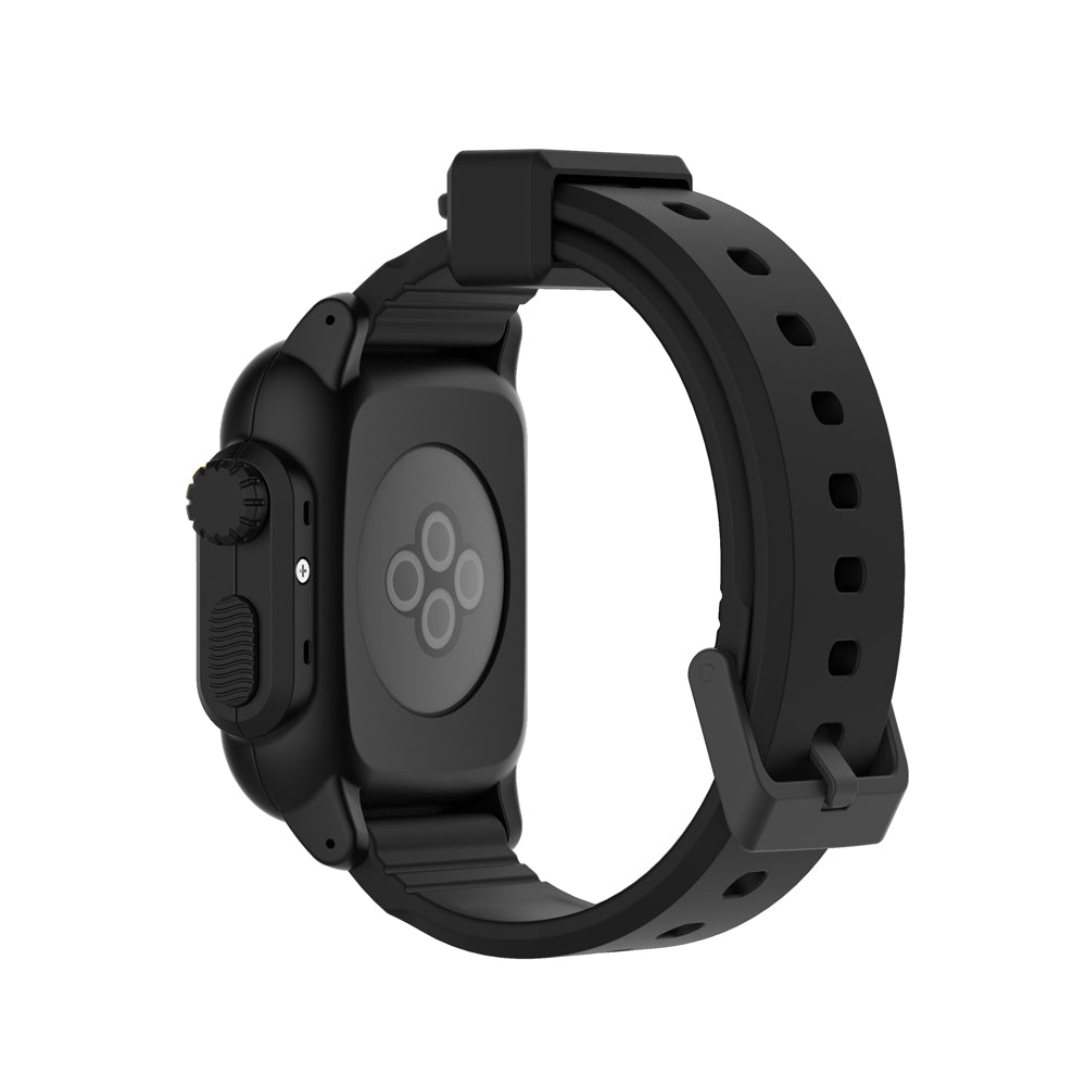 Waterproof Shock Proof Impact Resistant case for Apple Watch series 3 2 Soft Silicone band for iwatch band 42mm accessories